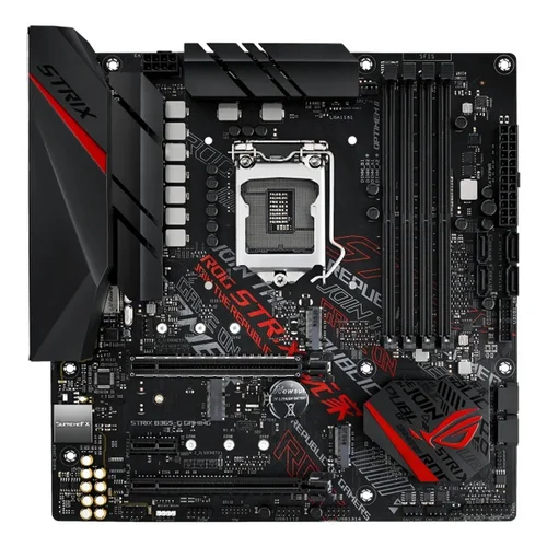 Imagen 2 del producto Placa base para juegos ASUS ROG STRIX B365-G Intel LGA-1151 B365 mATX Dual M.2, HDMI, DVI, SATA Placa base para juegos de 6 Gbps