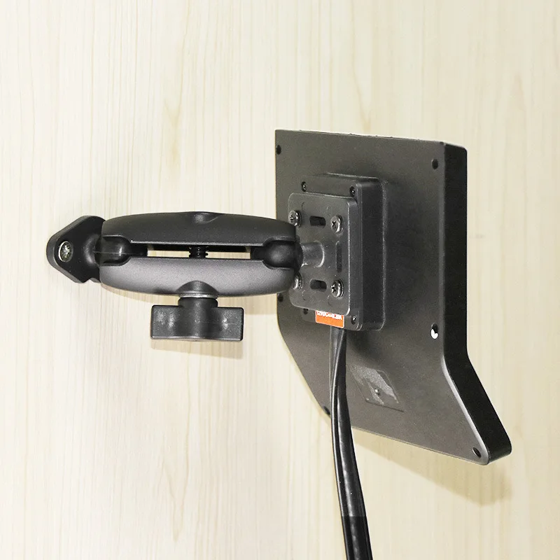 ダブルソケット付き携帯電話ホルダー,アルミニウム合金,ダイヤモンドマウントベース,ramマウントと互換性,サイズ1 ",ボール