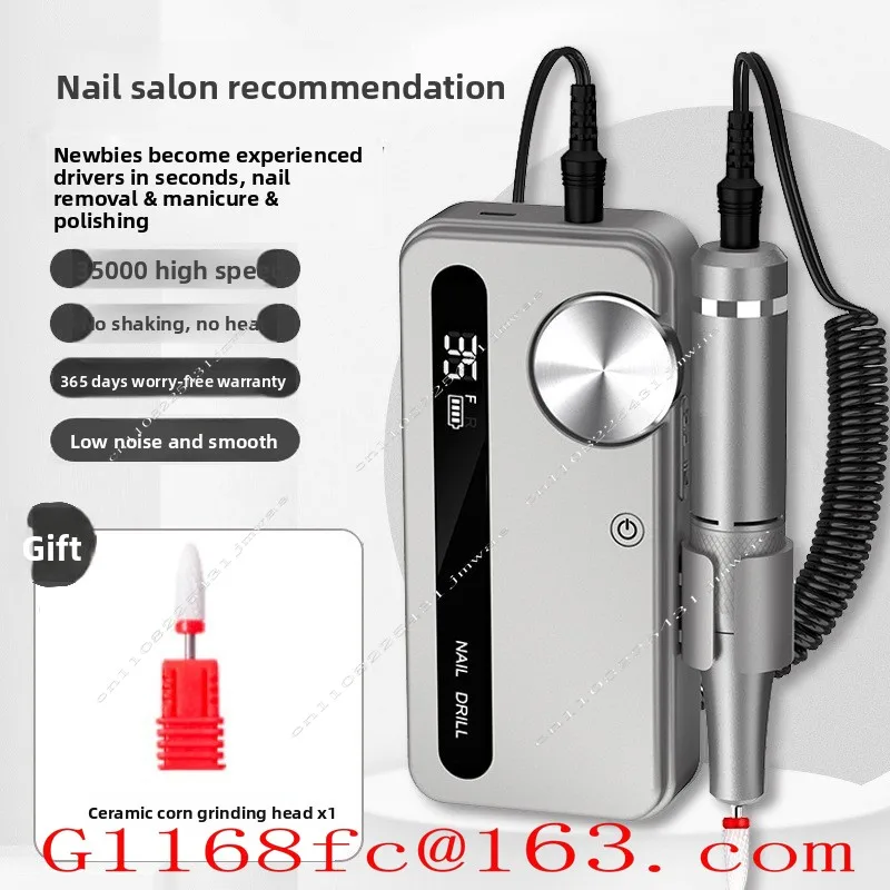 Electric Portable Rechargeable Nail Grinder, Dead Skin Remover