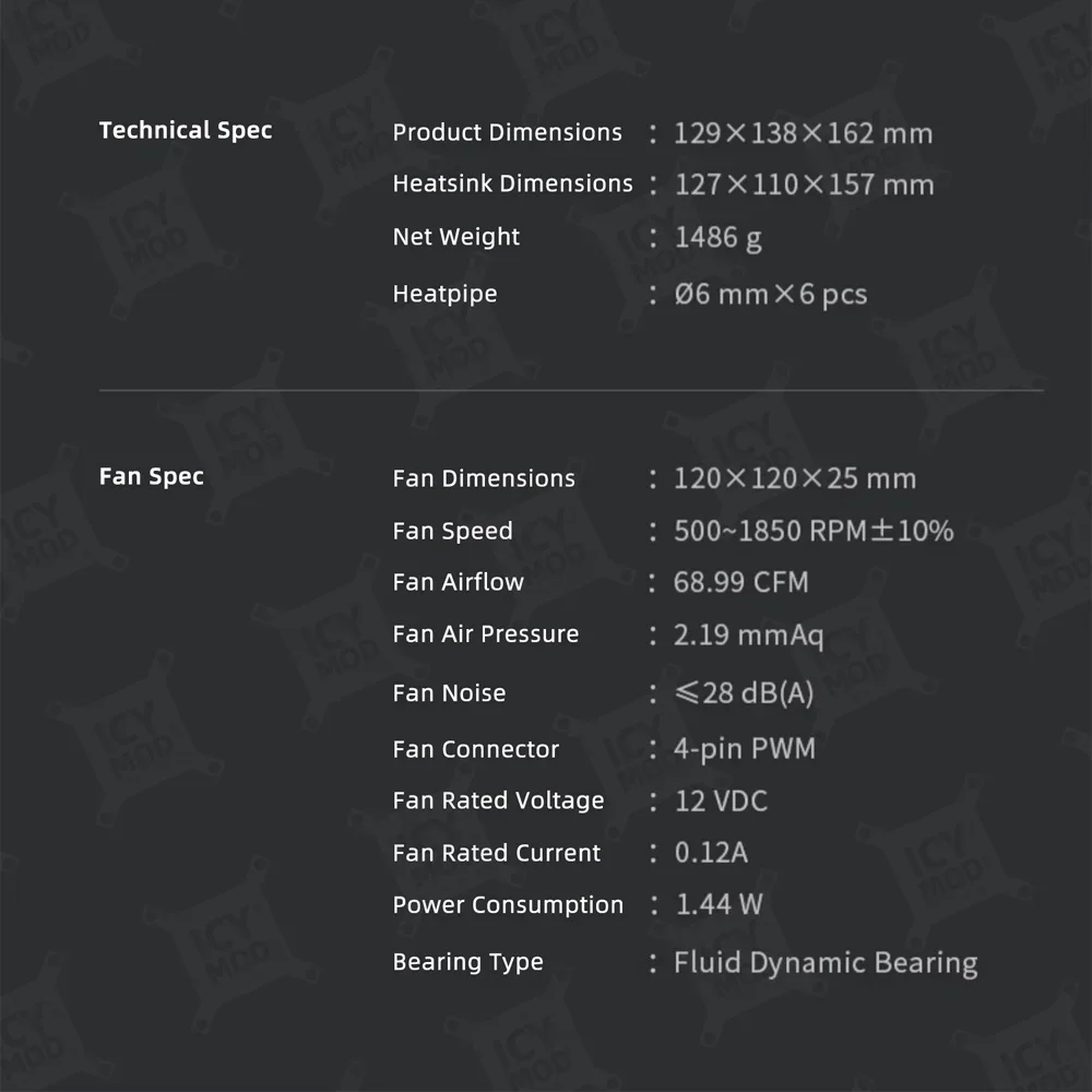 DeepCool-enfriador de CPU AK620 Digital para AM5, 1850 RPM, PWM, pantalla en tiempo Real, Enfriador de aire de CPU con 6 tubos de calor, refrigeración de Chip