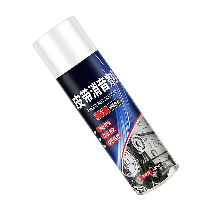 360ml Auto Belt Dressing Spray Automobile Engine Belt Silencer Automotive Prolongs Belt Life Lubrication Protection Silencer