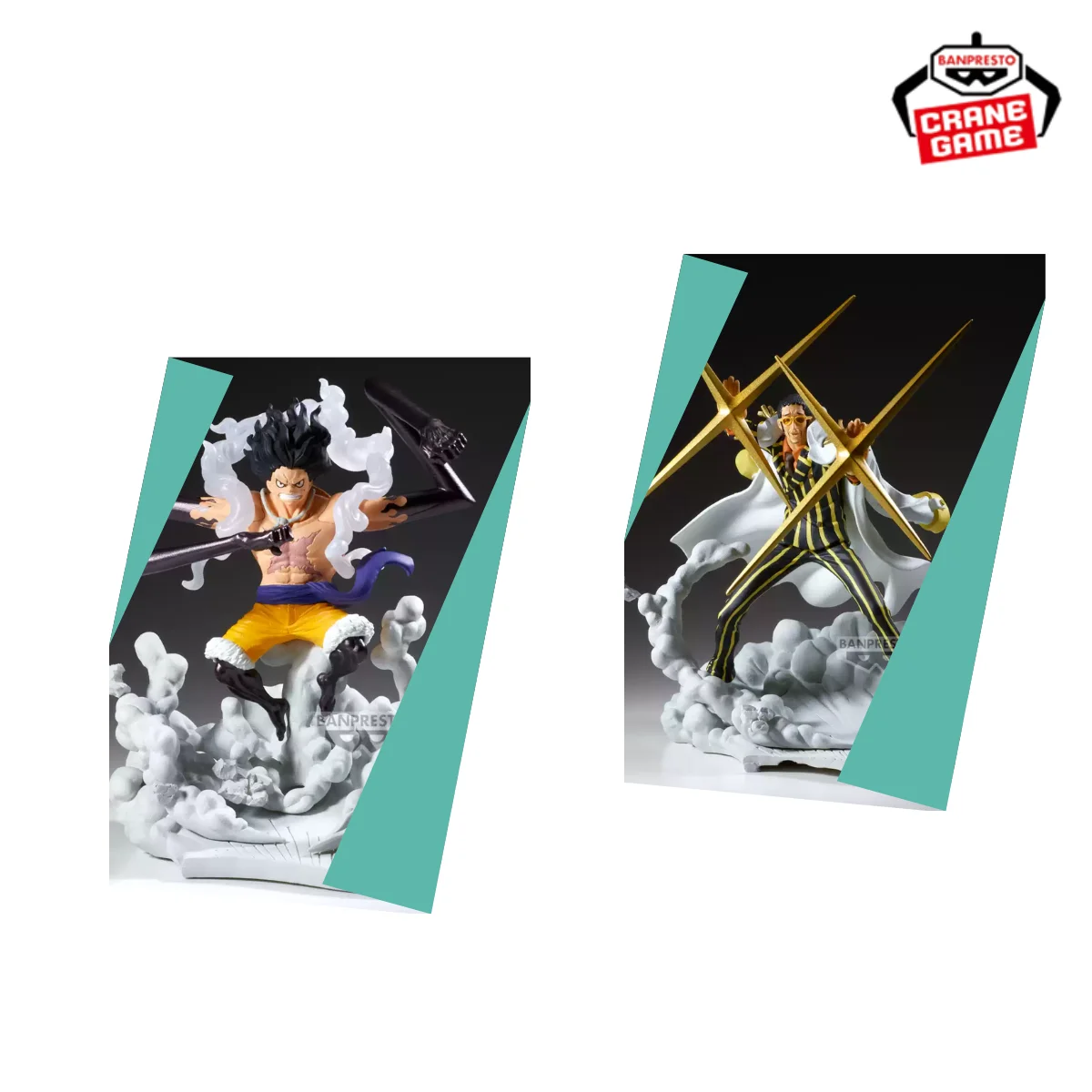 

[Genuine Original] Bandai Banpresto One Piece Senkouzekkei Borsalino Luffy Gear4 Anime Figure Model Collector Figurine Toys Gift