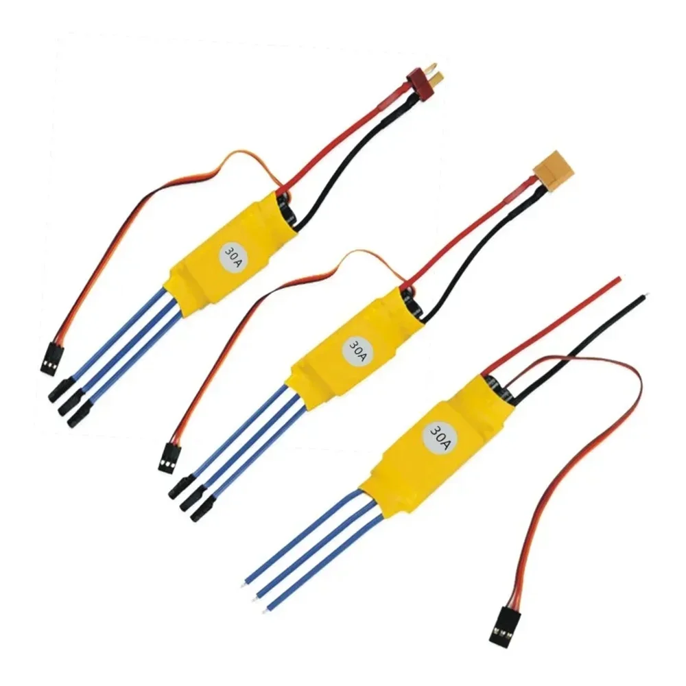 Controlador de velocidad del Motor sin escobillas HW30A 30A ESC XXD RC BEC ESC t-rex helicóptero barco para FPV F450 Mini Quadcopter Drone