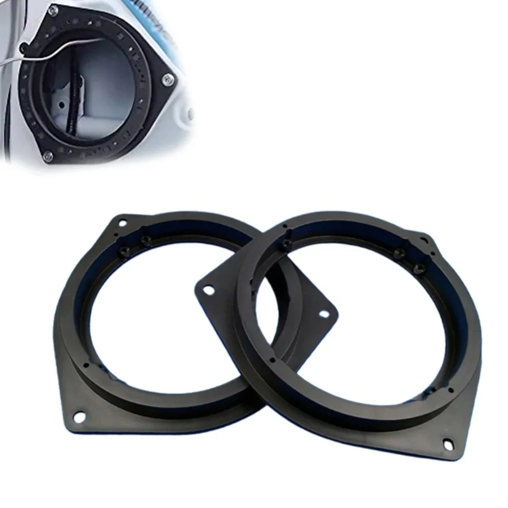 2Pcs Car Speaker Spacers Adapter Ring Accessories Part  6.5 Inch For Toyota For Corolla For Camry For Crown For Reiz For F3