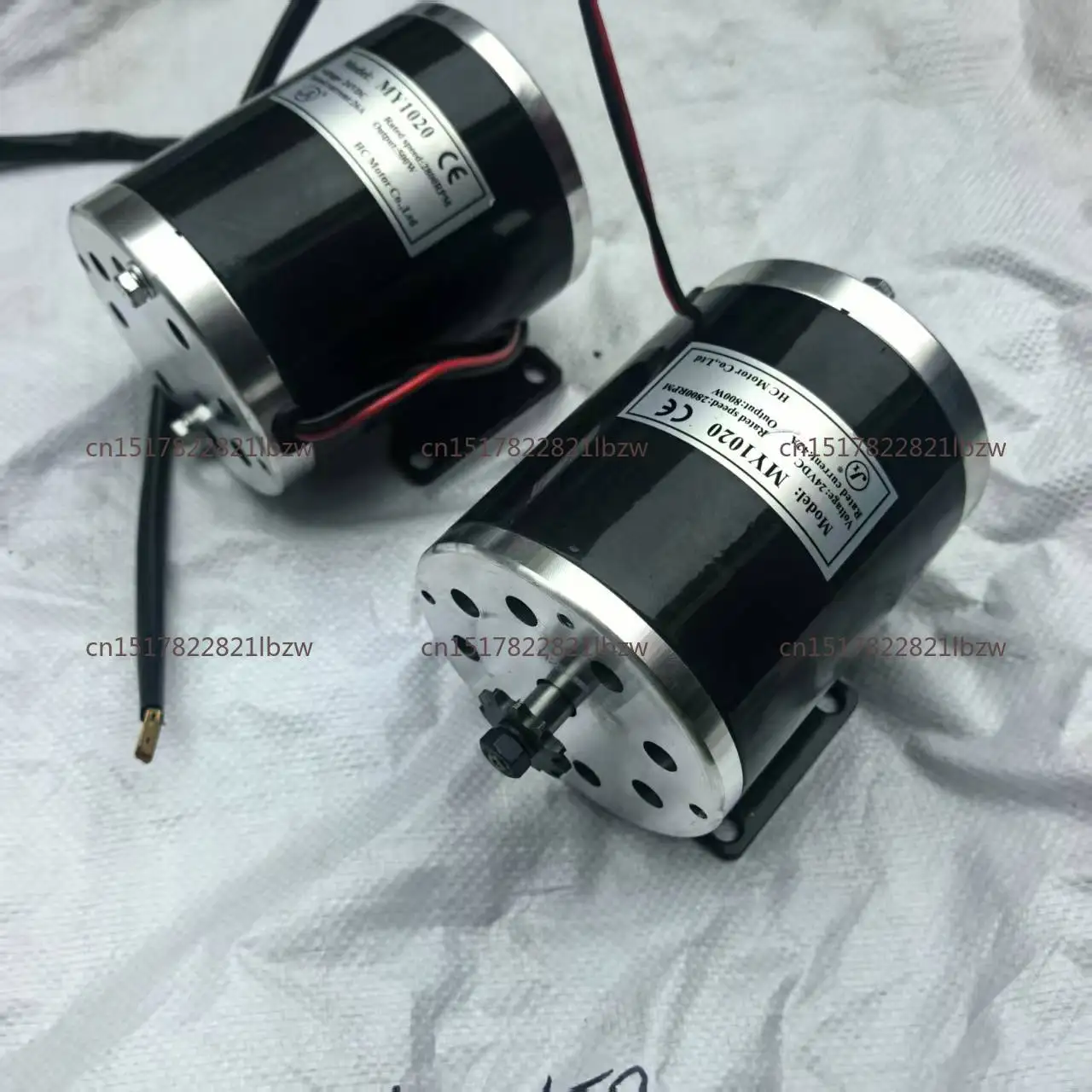 Efficiency for Scooter/Go Kart/ATV/E-Bike Conversion MY1020 500W/800W High Speed Brushed DC Motor 12V/24V ≥78%