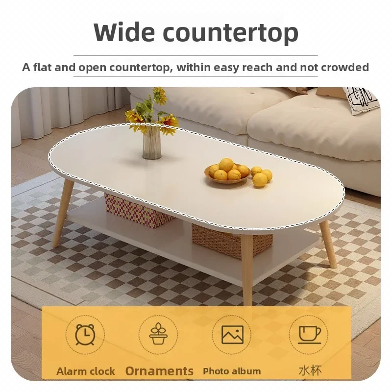 

Coffee table Modern simple balcony Low table Living room Small tea table Hotel apartment Bedroom Sofa side table