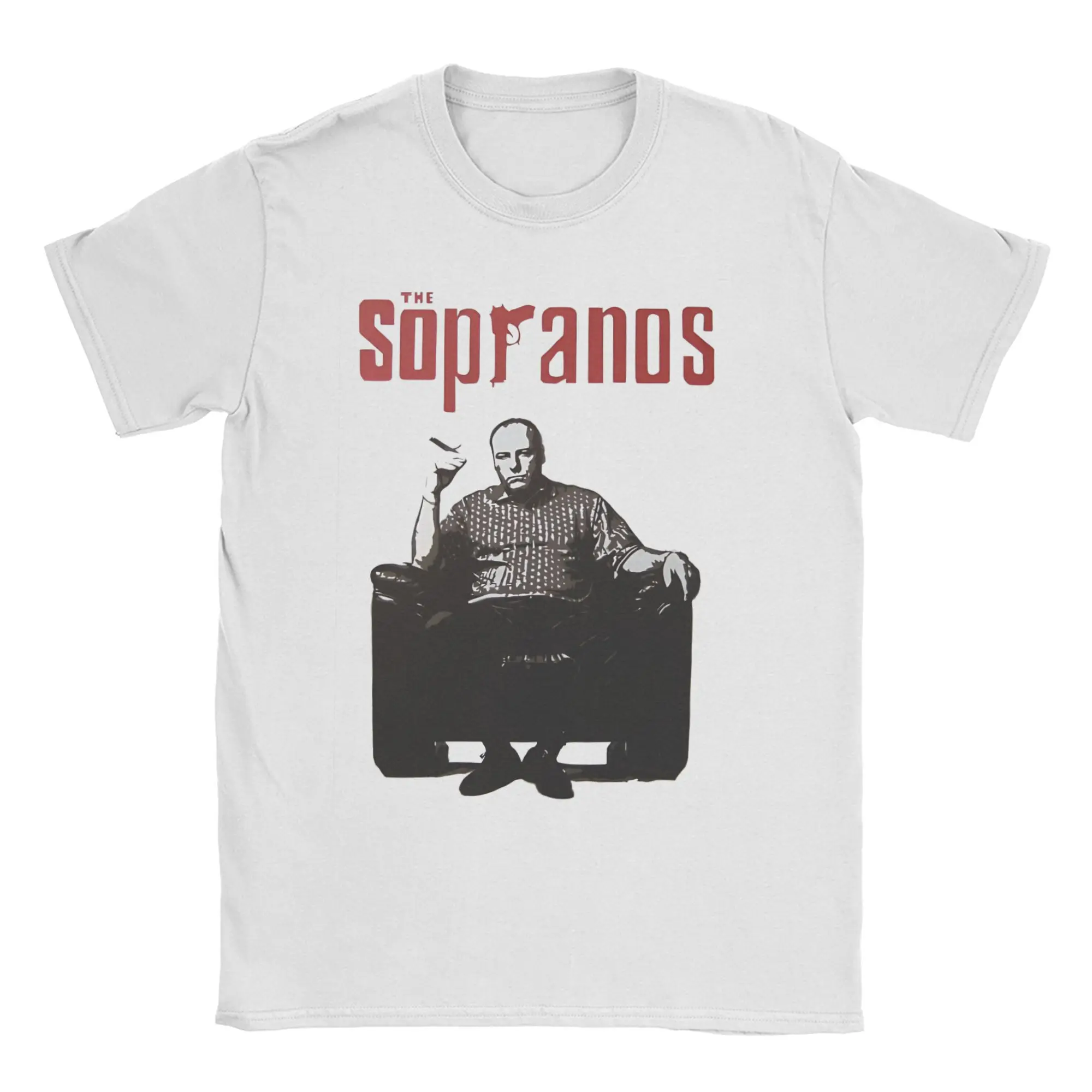 Funny Joe Pesci Mafia Gansters The Sopranos T-Shirts Men Round Collar Cotton T Shirt  Short Sleeve Tees Graphic Clothing