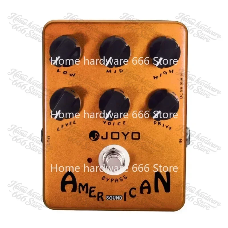 JF-14 American Sound AMP Simulator Pedal of FD 57 Deluxe Amplifier From Clean To Overdrive Sound for Electric Guitar Effect view 2
