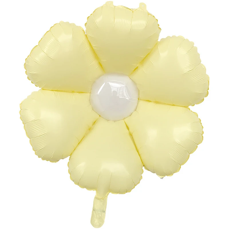 12/18 Inch 10/20pcs Flower Balloon Macaron Candy Color Daisy Flower Balloon Birthday Party Decoration Wedding New Year Balloon
