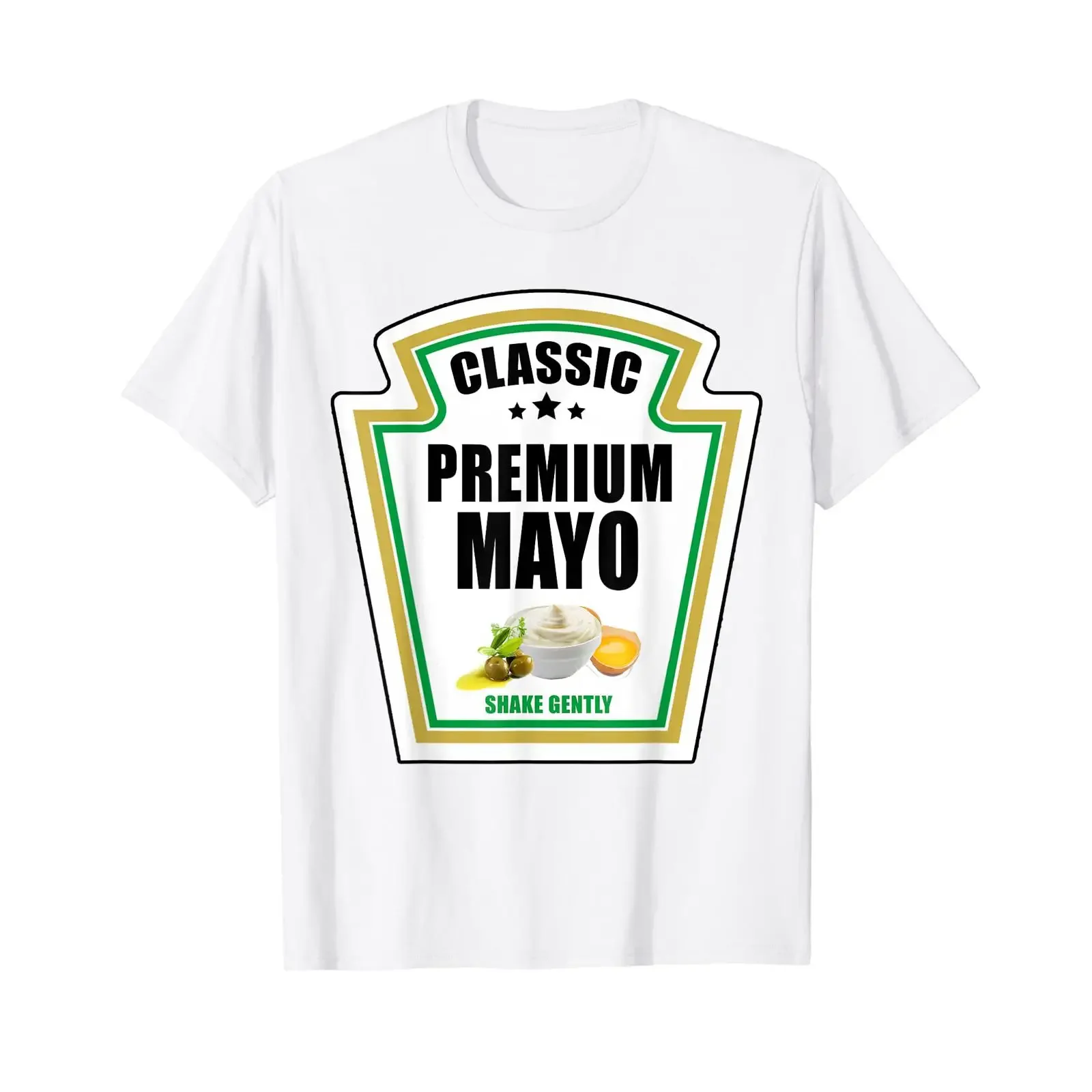 Mayo Ketchup Halloween 2022 Costume Matching Couple Mustard T Shirt White vintage Washed graphic Stylish Breathable Comfortable