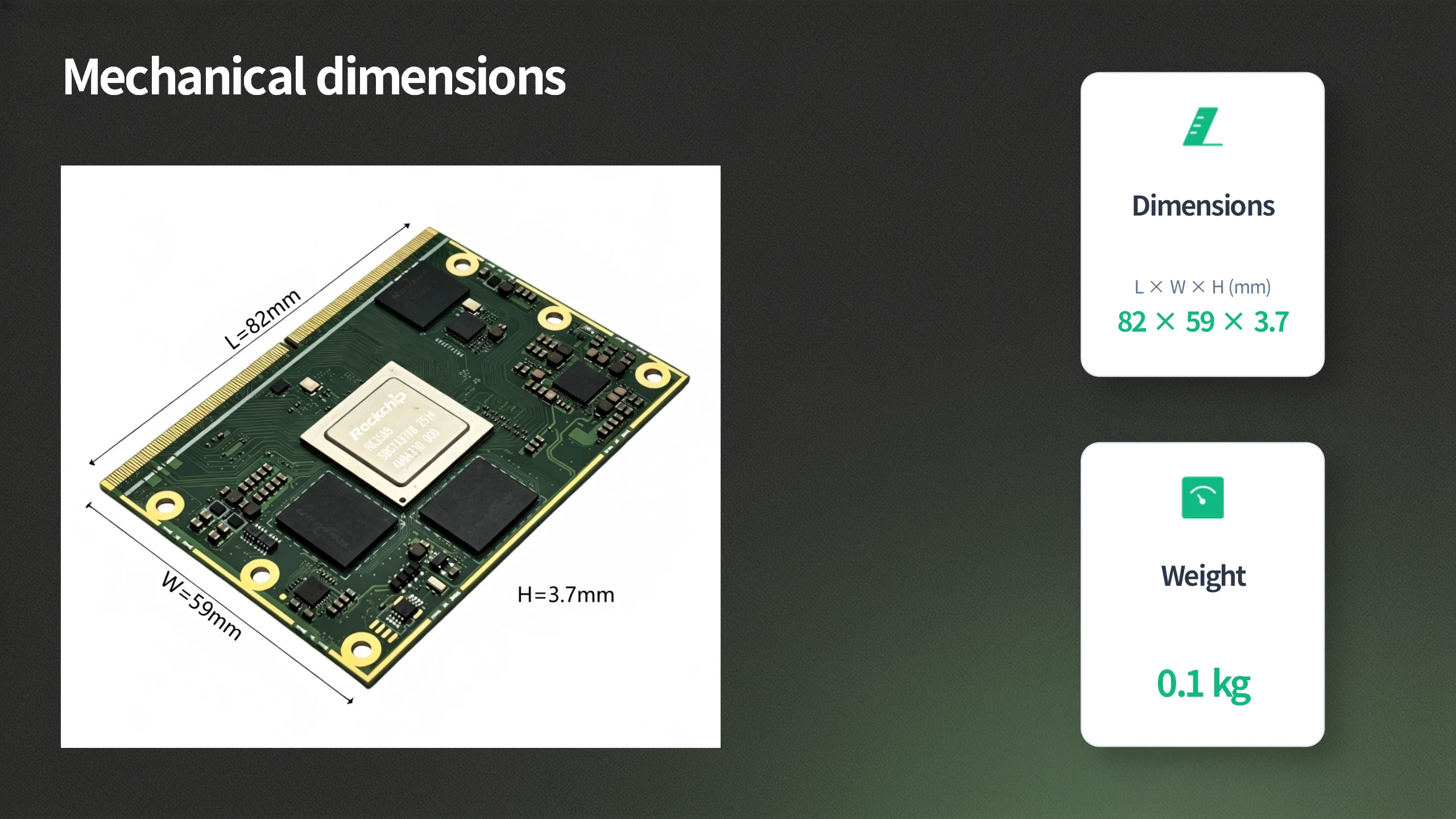 TM-CM5 RK3588 MODUL 8GB/32GB LPDDR5 64GB EMMC OpenSource – Detail 14