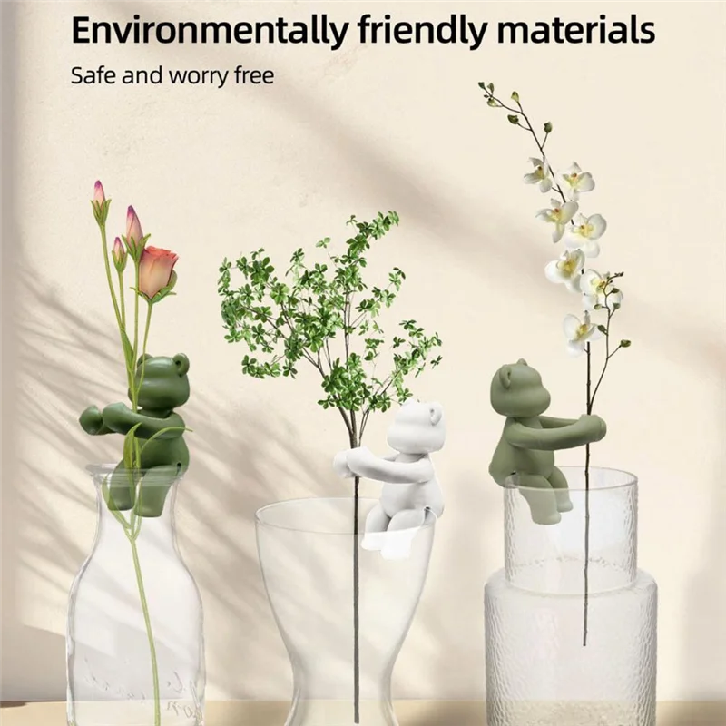 4 Pcs Plant Propagation Bear Stem Support Plant Cutting Holders Plant Nurturing Supports-A77G