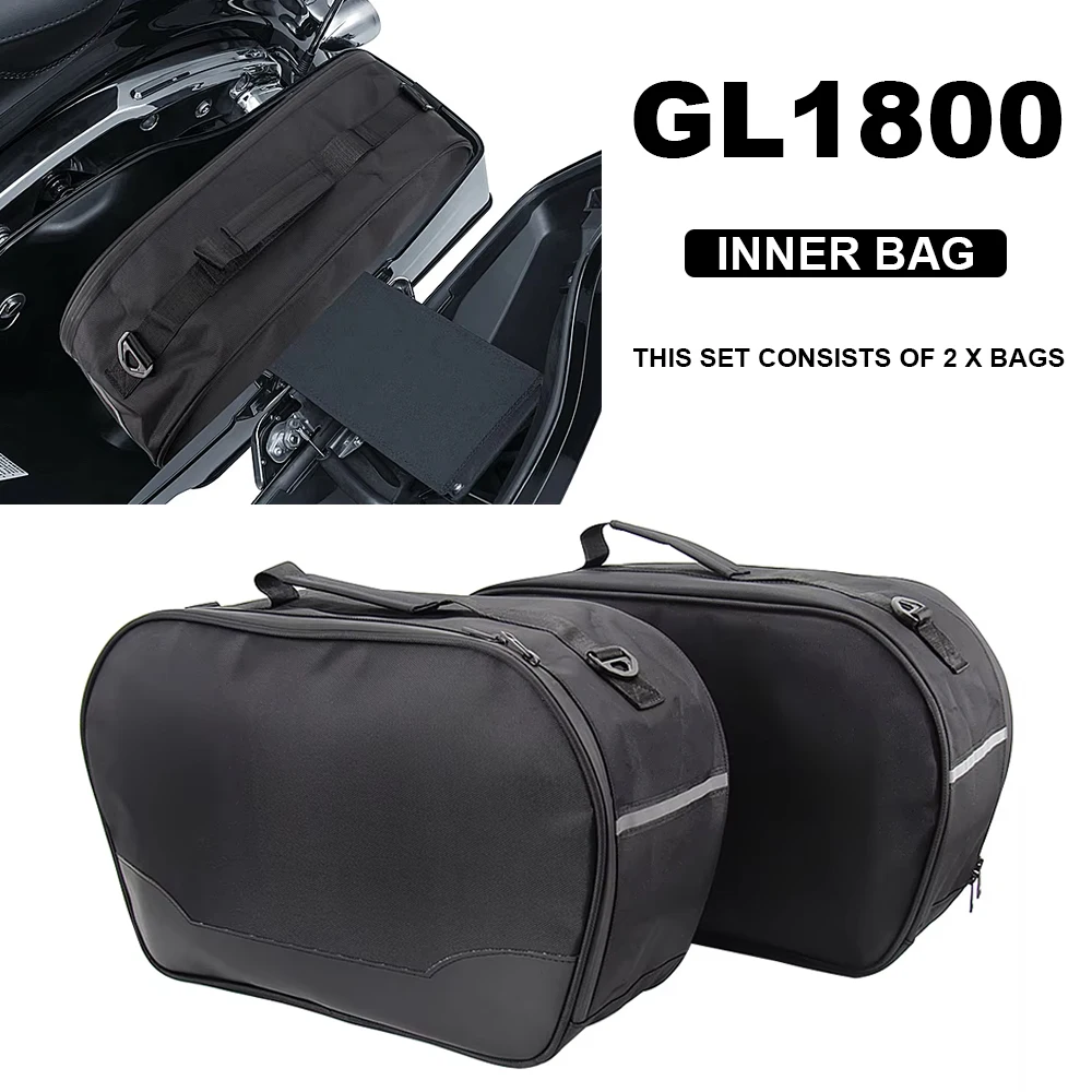 Motorcycle Accessories Saddlebag Storage bags FOR Honda Gold Wing GL1800 2012-2017 Luggage Bag Side Box Bag Inner Bag Bushing