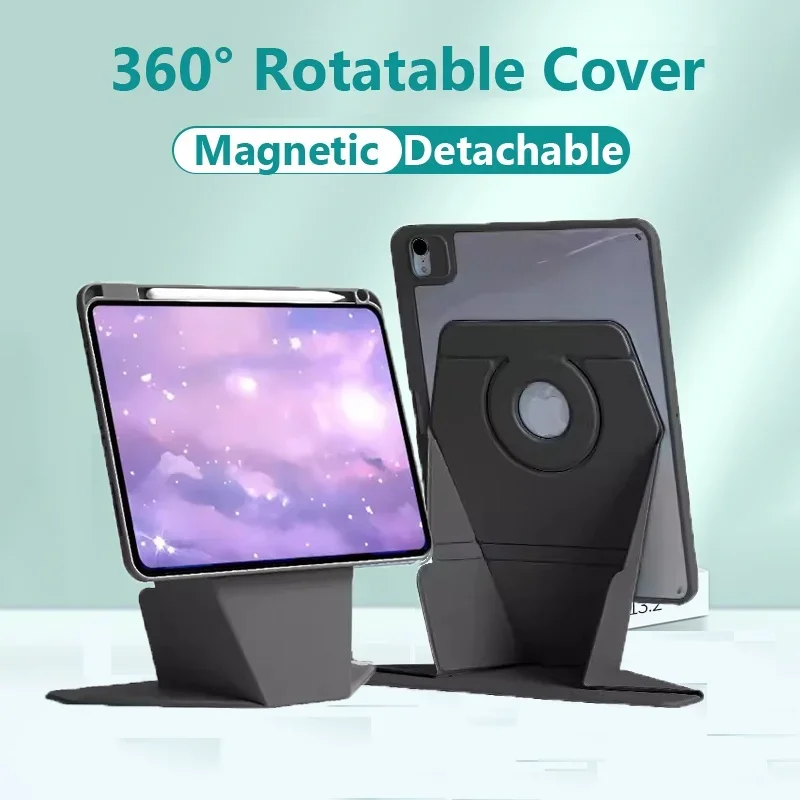 Rotation Detachable for Huawei MatePad 11.5 2023 Air 11.5 T10 T 10s Pro 11 2023 2022 SE 10.4 2020 Pro 10.8 11 2021 Magnetic Case