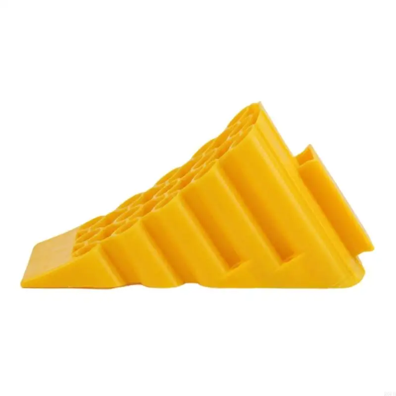 Wheel Chocks Wheel Stabilizer Slip Resistant Base Car Parking Safety Solution R6FB
