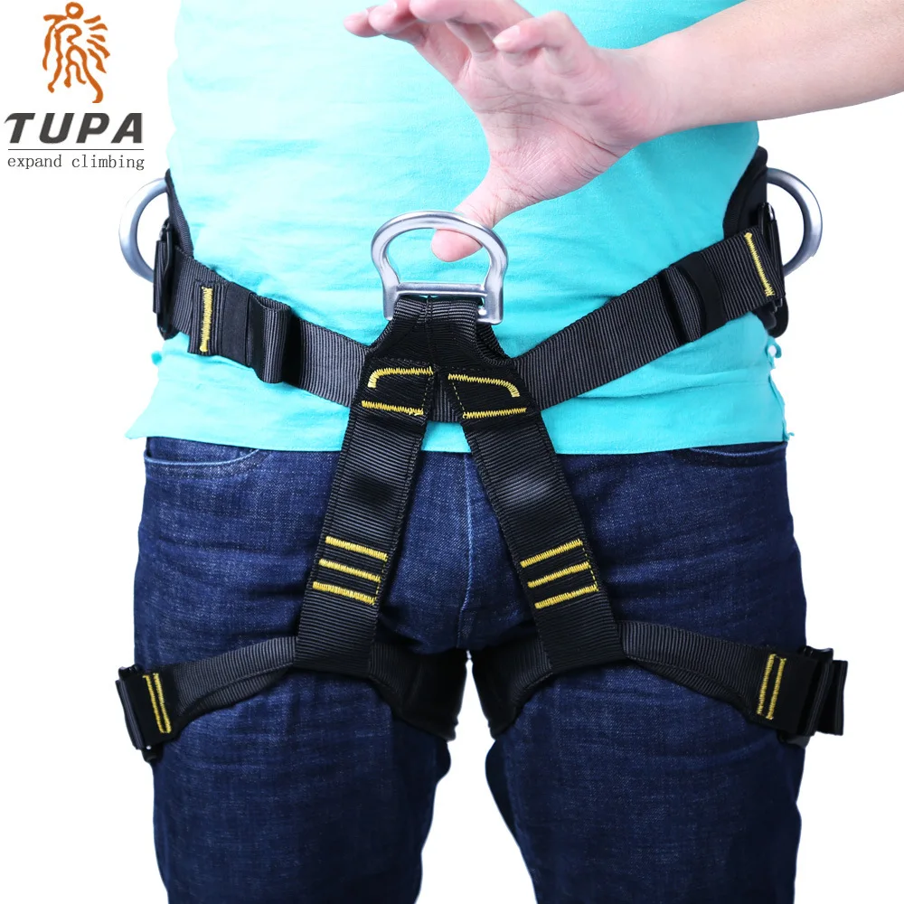 Outdoor Rock Climbing Safety Belts, Rapid Descent Expansion, High-Altitude Forces, Rescue of Half Body Exploration,P121