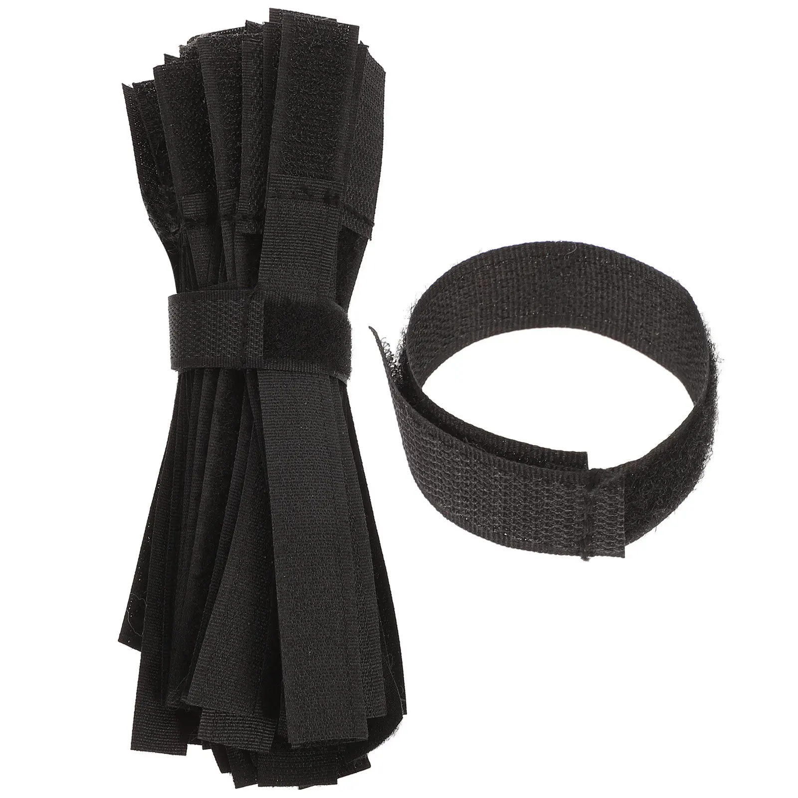 50pcs Nylon Reusable Cable Straps Fastening Cord Ties Organizer for Home Electrical Wiring And Cable Management