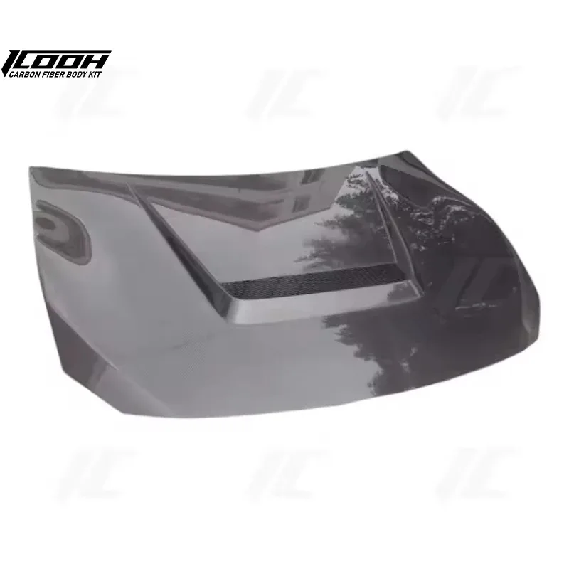 

HQ Style Carbon Fiber Fibre Front Front Engine Hood Bonnet Vented Brz GT86 2013-2017,After actual vehicle