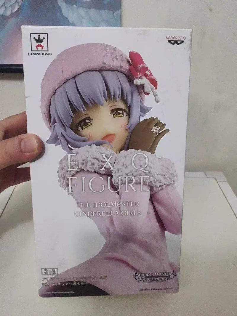 متوفر في المخزون الأصلي بانداي بانبريستو The Idolmster Koshimizu Sachiko أنيمي عمل أرقام لعبة مجسمة سطح المكتب زخرفة جمع الهدايا #1