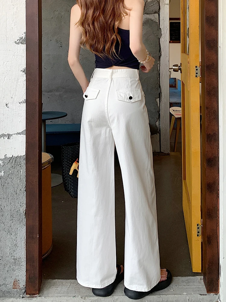 Jeans Femmes Downtown Kleding Vrouw Kwaliteit Textuur Materiaal Voel Vrouwelijke Kleding Denim Lange Mode Comfortabele Duurzame Slijtage