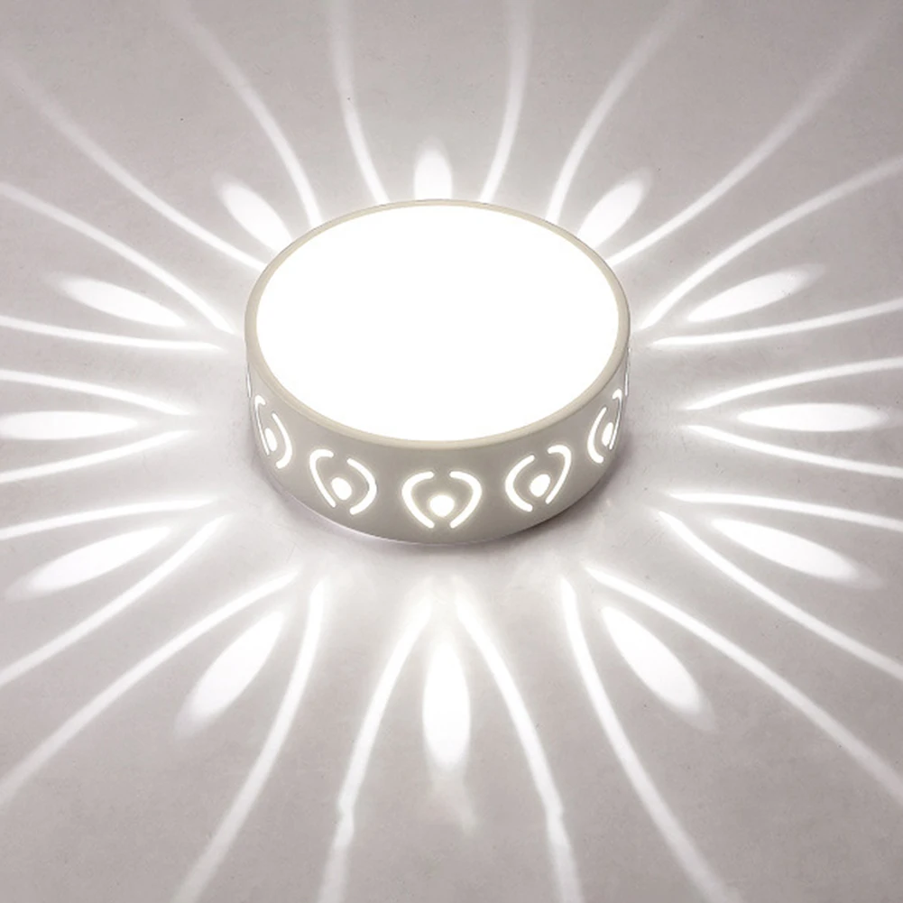 LED Ceiling Lamp Energy Saving Lighting Fixture Protect Eyes Porch Light Easy Installation Brightness for Aisle Corridor