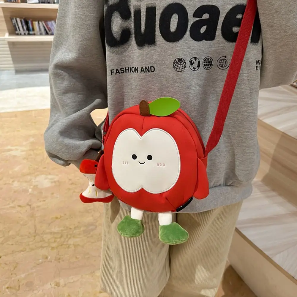 

Нейлоновый рюкзак большой емкости Kawaii, креативная школьная сумка для студентов с подвеской, рюкзак с рисунком фруктов, сумка через плечо для девочек