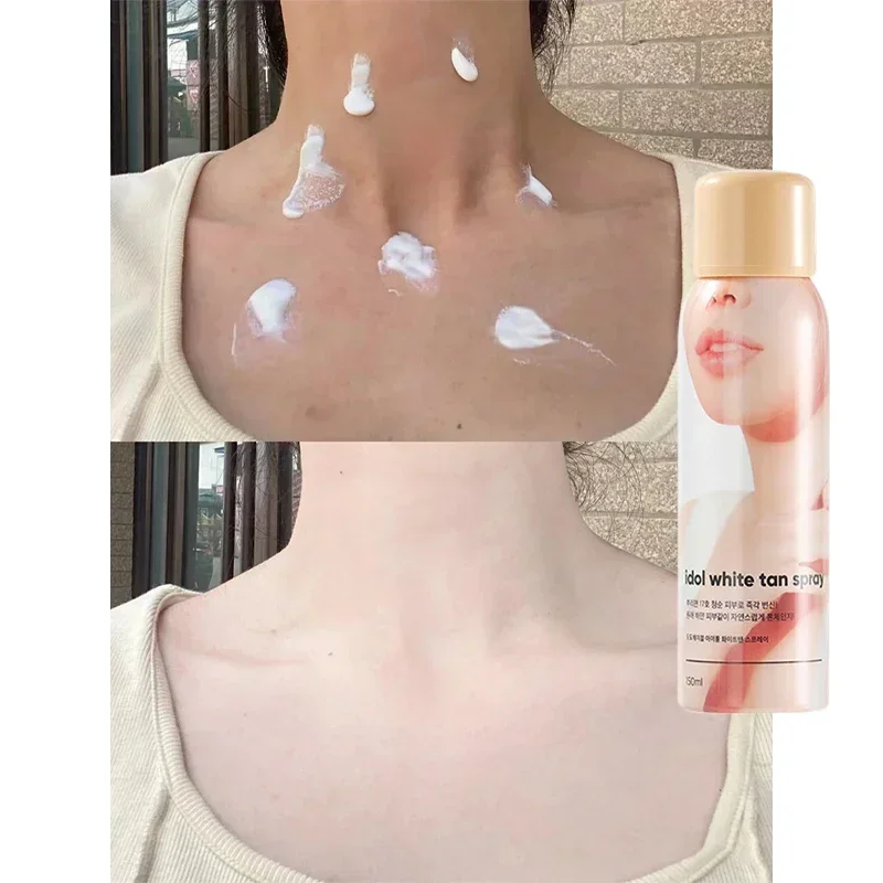 150ml Korean Idol Spray Liquid Foundation Concealer Brighten Whitening Moisturizing Bb Cream Base Face Foundation