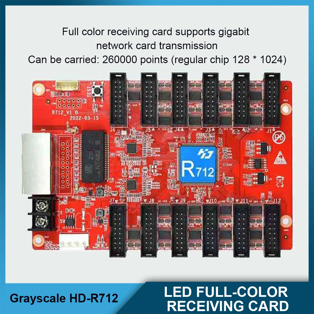 

Карта управления HD-R712 Полноцветная панель Видеодисплей Синхронизация и асинхронизация Приемная карта Видеопроцессор