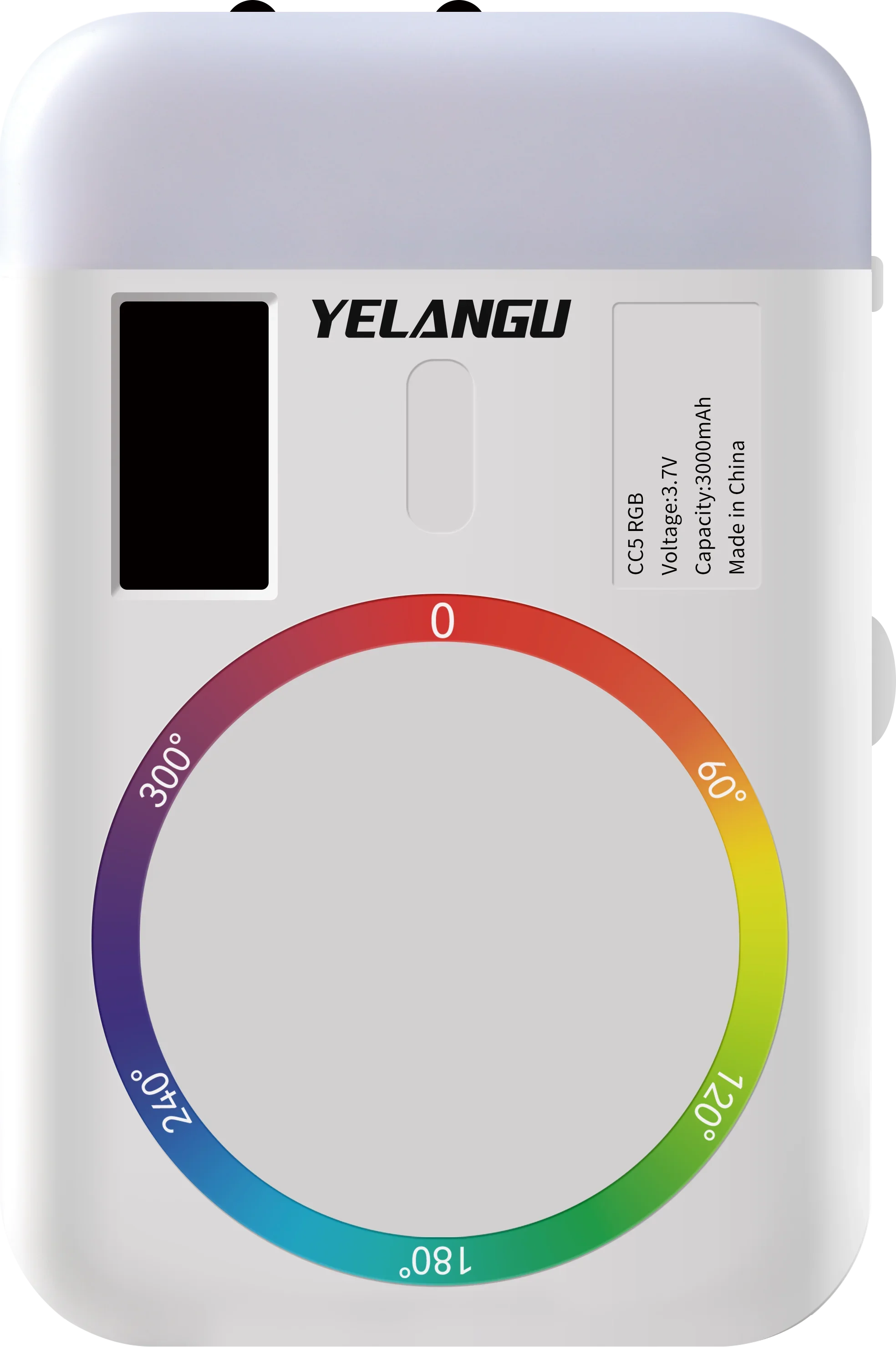 Luz de relleno RGB de carga inalámbrica magnética de doble cara para disparar y selfies de teléfonos móviles-accesorio de iluminación portátil