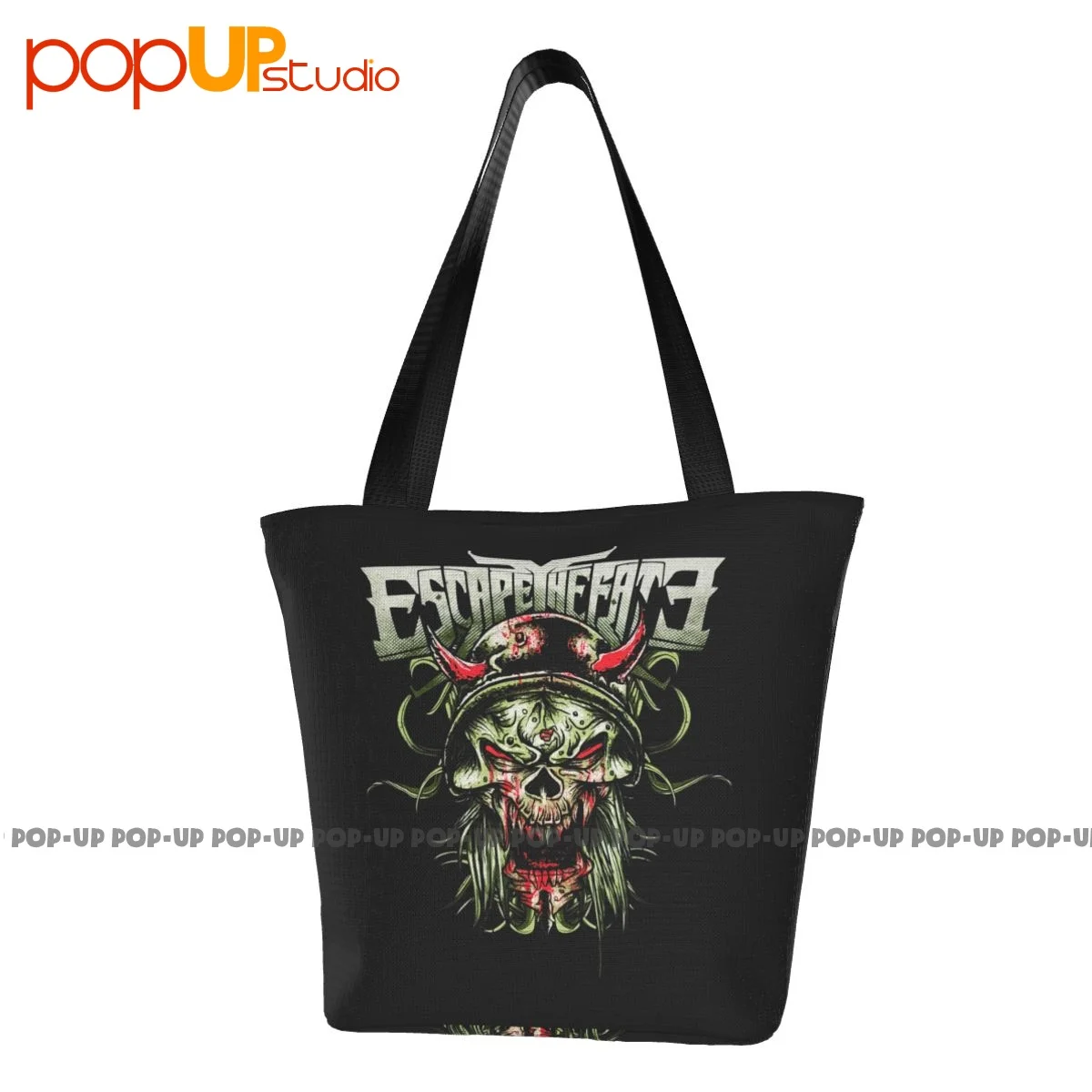 Escape The Fate Retro Handbags All-Match Shopping Bag High Quality