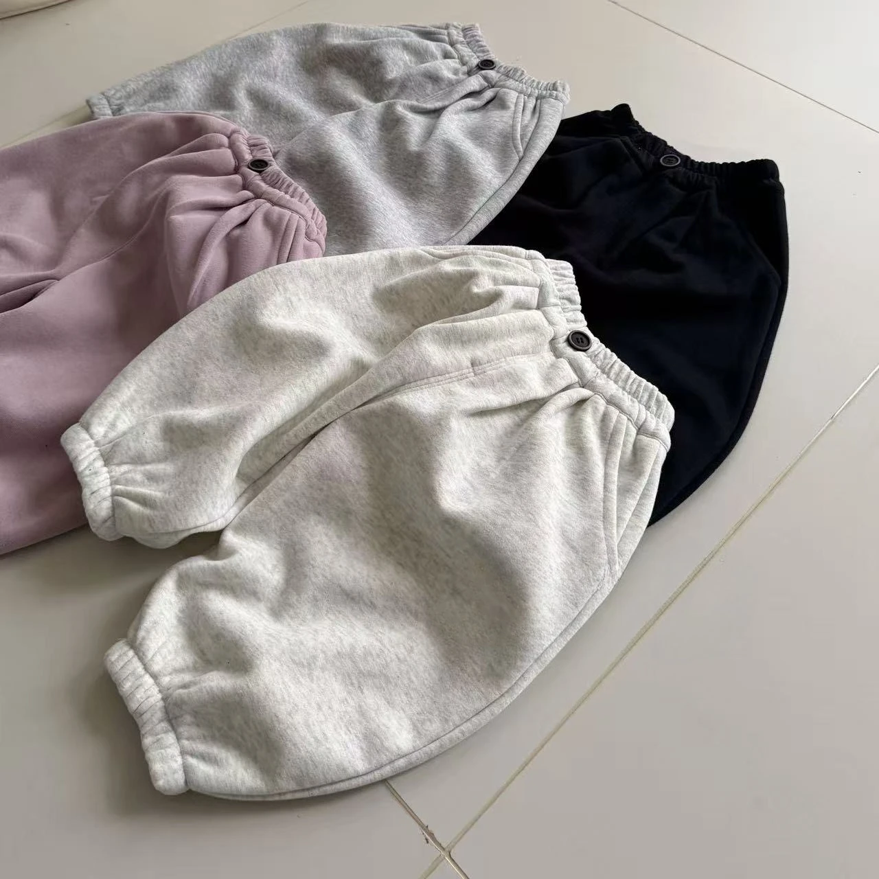 

Детские штаны для мальчиков, одежда, интегрированные флисовые спортивные штаны, осень-зима 2025