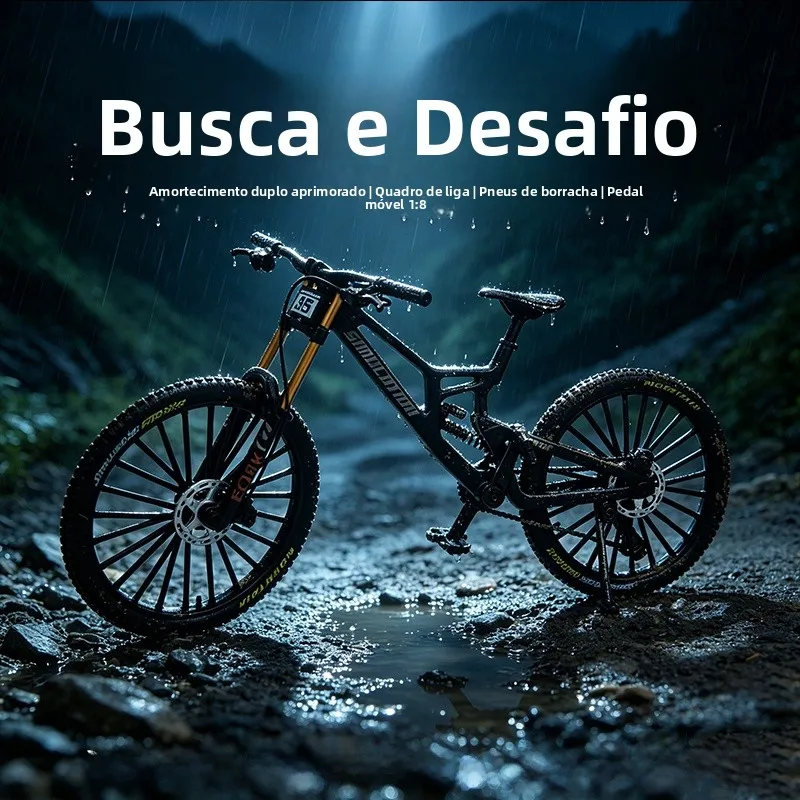 breakthrough-35-alloy-mountain-bike-model-soft-tail-dual-shock-absorption-road-bicycle-simulation-toy-display-gift