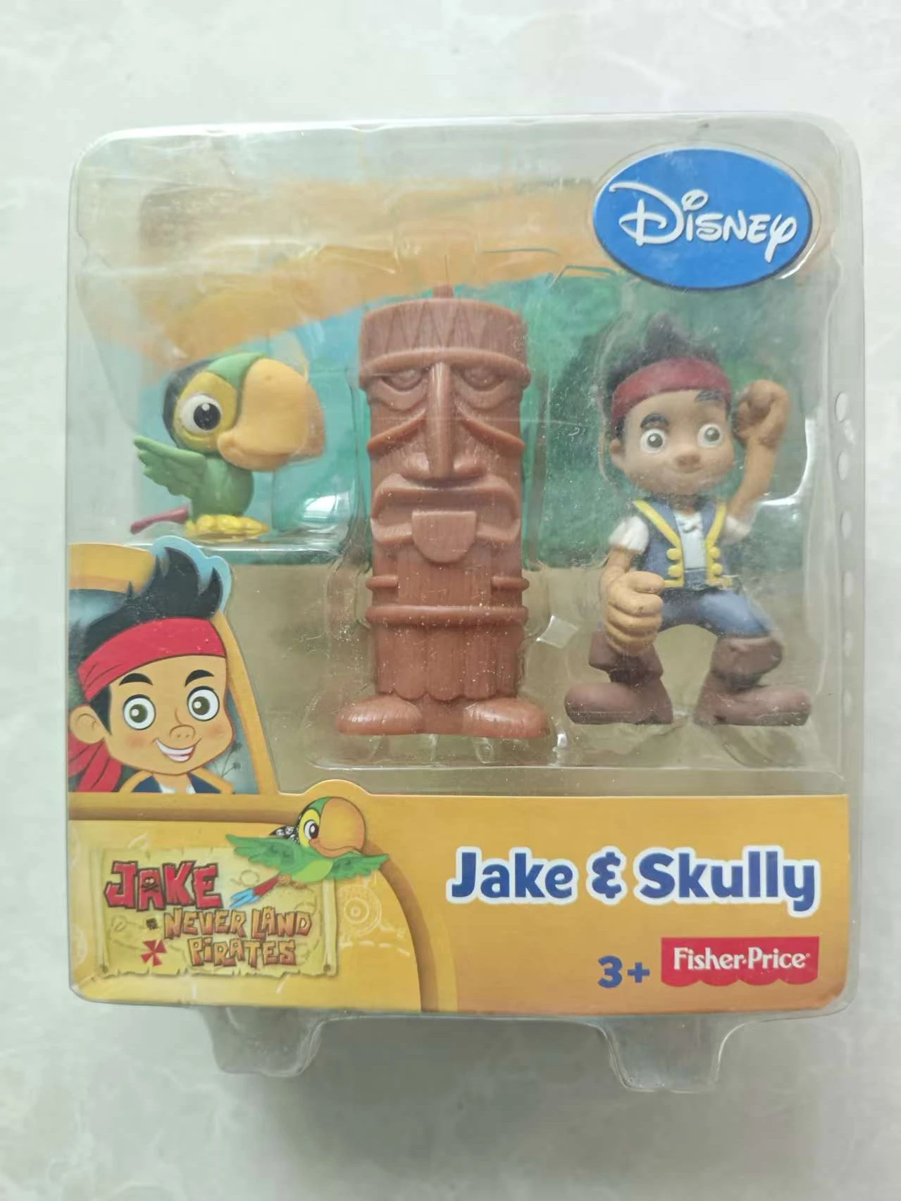 ديزني فيشر برايس جيك آند ذا نيفرلاند إيزي $ باتش جيك $ سكلي شخصيات الحركة لعب هدية للأطفال دمية كرتونية لطيفة