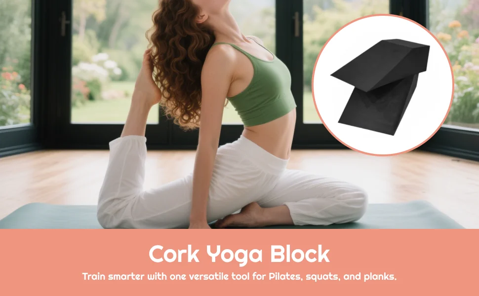 High Density EVA Foam Yoga Wedge Block Non Slip Fitness Brick for Home Exercise Stretching Gym