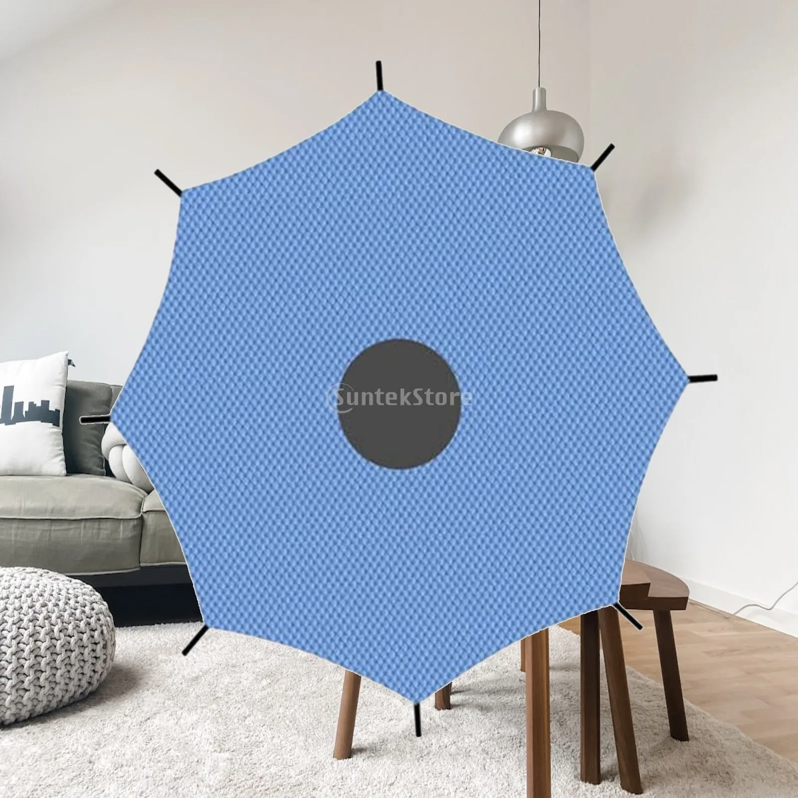 Outdoor Trampoline Shade Cover Waterproof Canopy Tent Top Oxford Cloth Debris Protection for