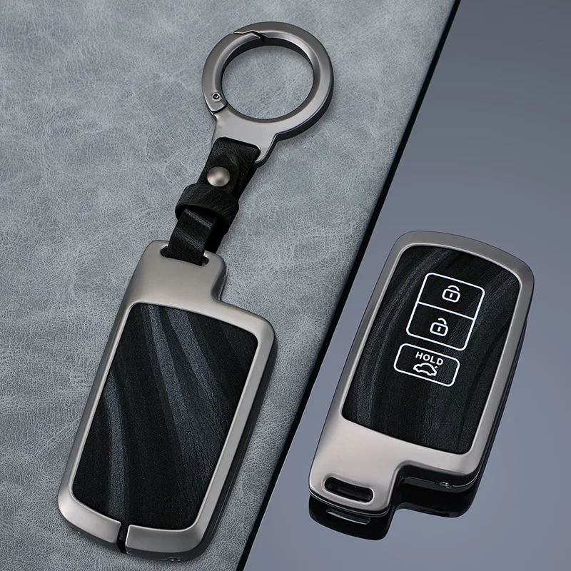 トヨタ用亜鉛合金カーキーケース,保護シェル,カーアクセサリー,カムリ,カローラ,rav4,ハイランダー,アバロン,2015, 2016, 2017, 2018