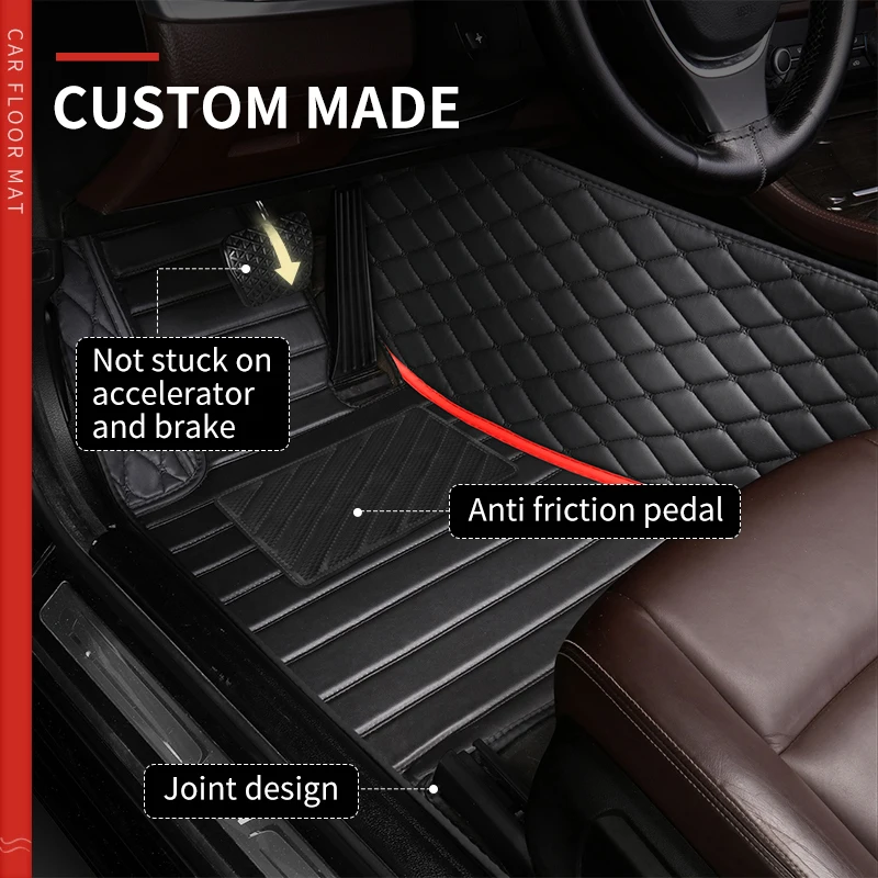 CustomCar floor mats for LEXUS LX series 570 Five seats 2016 2017 2018 2019 Custom auto foot Pads automobile carpet cover