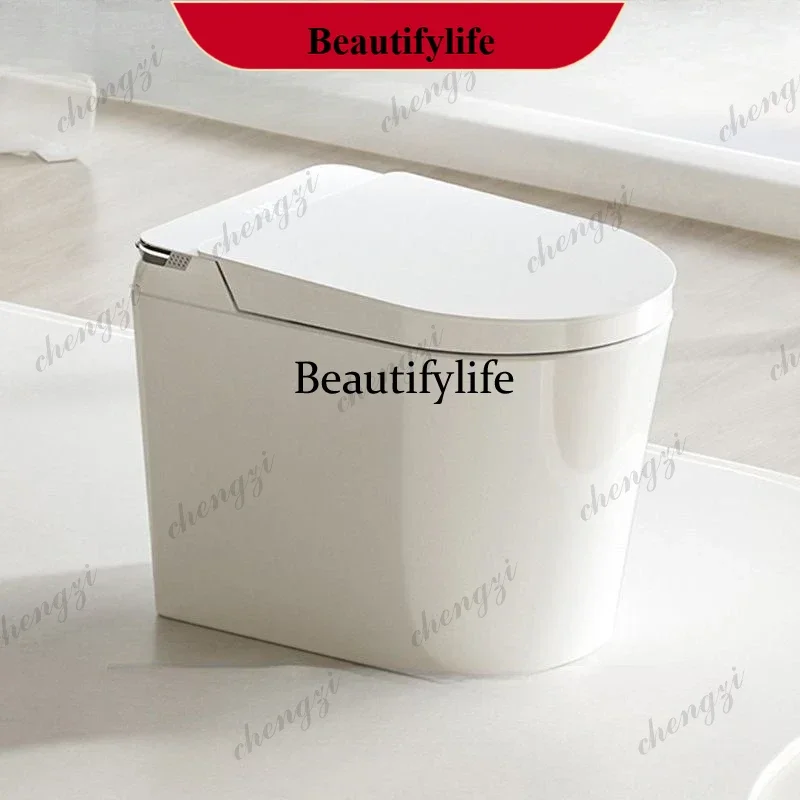 Small apartment instant built-in bubble aromatherapy blue bubble no water pressure smart toilet ab01