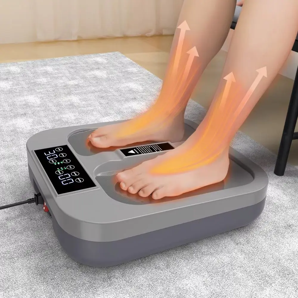 

Suyzeko PEMF Foot Massager Machine - Terahertz Bioresonance Therapy, Bluetooth 5.1 Remote Control, Top Gift Choice
