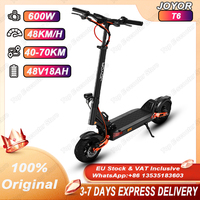 JOYOR T6 Electric Scooter 600W Motor 48V18Ah with Turn Signal Light E-Scooter Aldult 10\