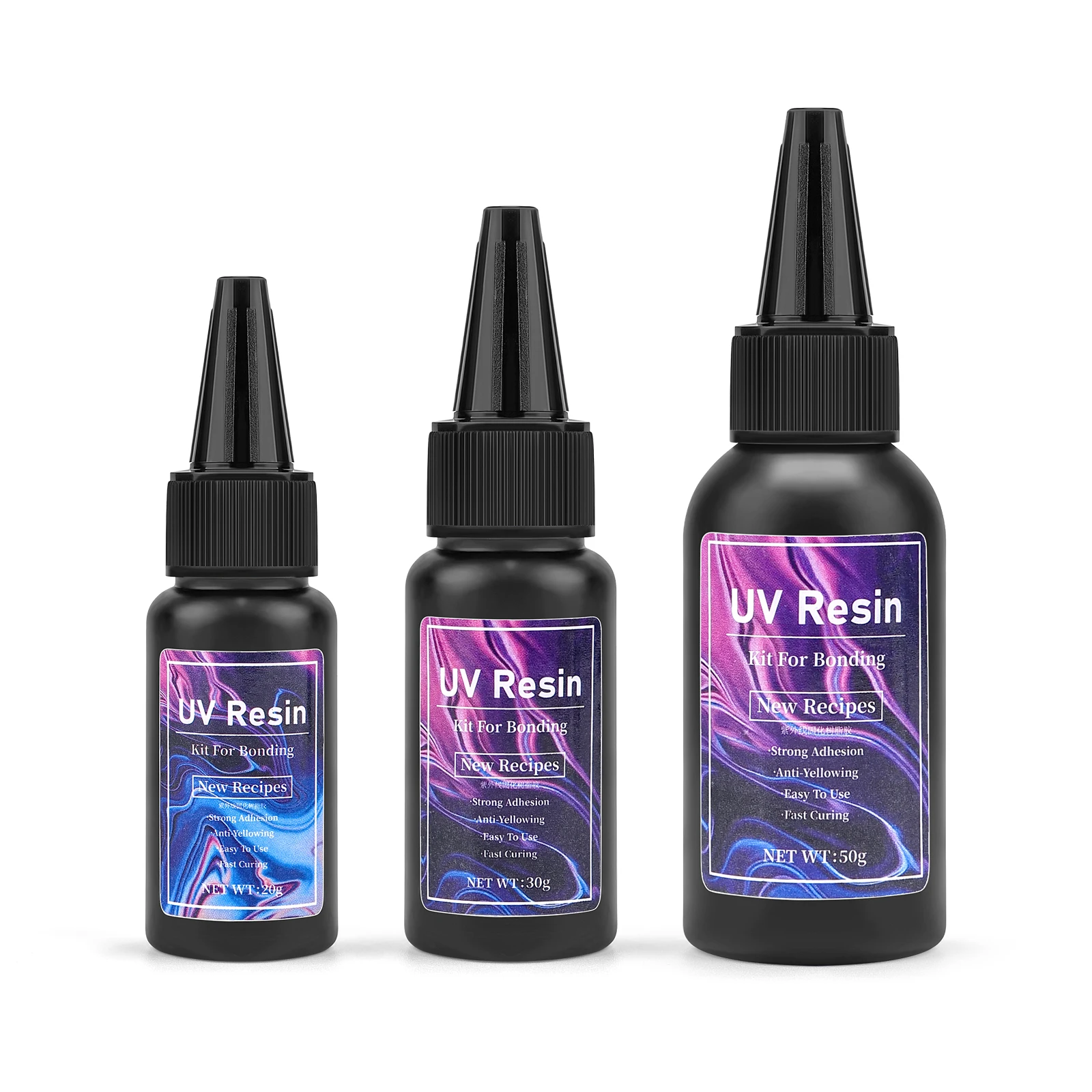 UV Bonding Welding Glue Super Bonding UV Glue Fix Liquid Curing Hard Quick-Drying Resin Jewelry Glass Plastic Wood Repair Glue