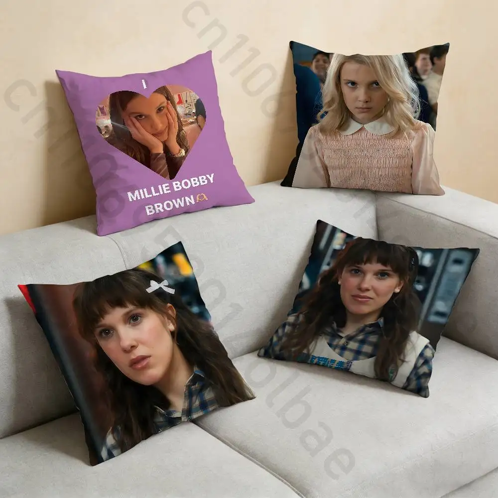 

M-Millie Brown pillowcase casual style decoration, suitable for home decoration (excluding pillow core)