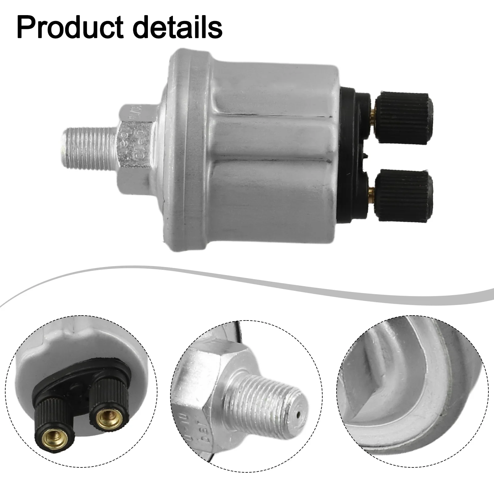 Engineered Oil Pressure Sensor for VDO Vehicles Equipped with Standard 1/8 27NPTF Thread and Long lasting Durability