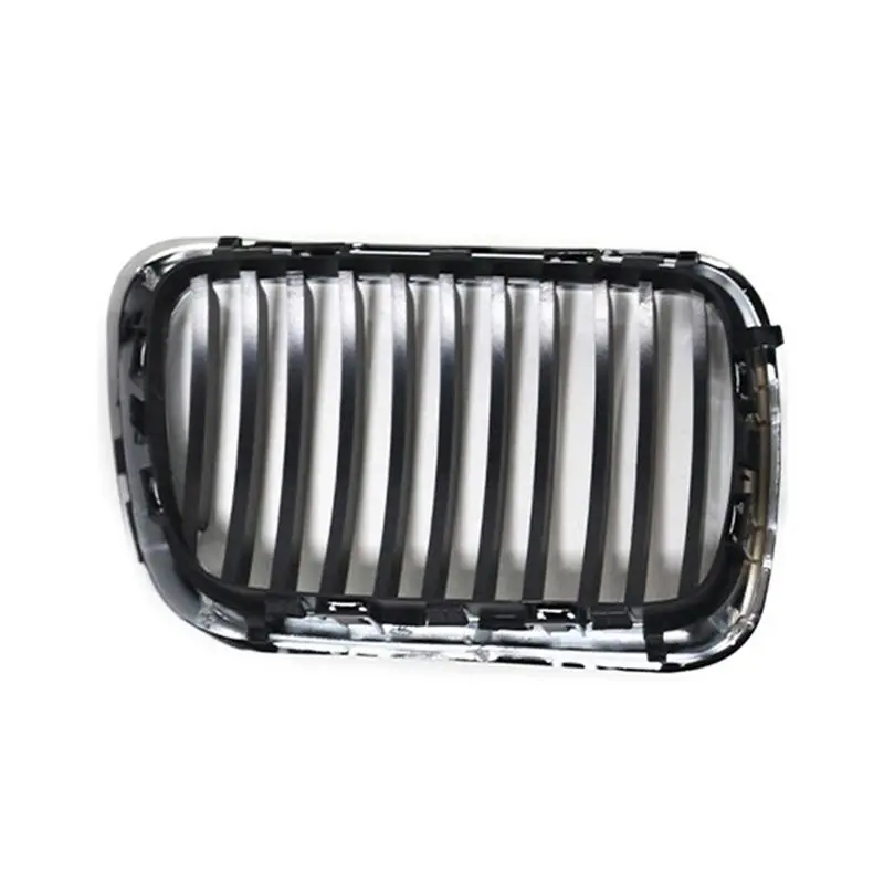 A57E-Car Chrome+Matte Black Front Kidney Grilles For BMW E36 3 Series 328I 1997-1999 51138195151, 51138195152 view 5