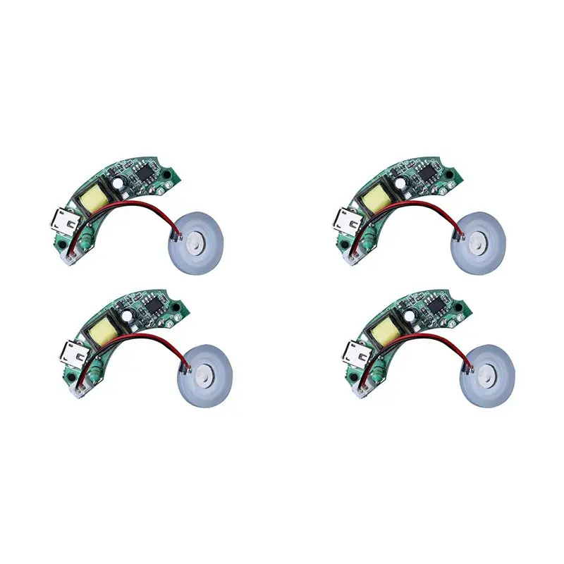 

A40Z-4Pcs 5V Плата управления увлажнителем воздуха, диски для распыления тумана, стабильные, ультратонкие, с низким энергопотреблением, для мощного распыления, аксессуары для схем управления