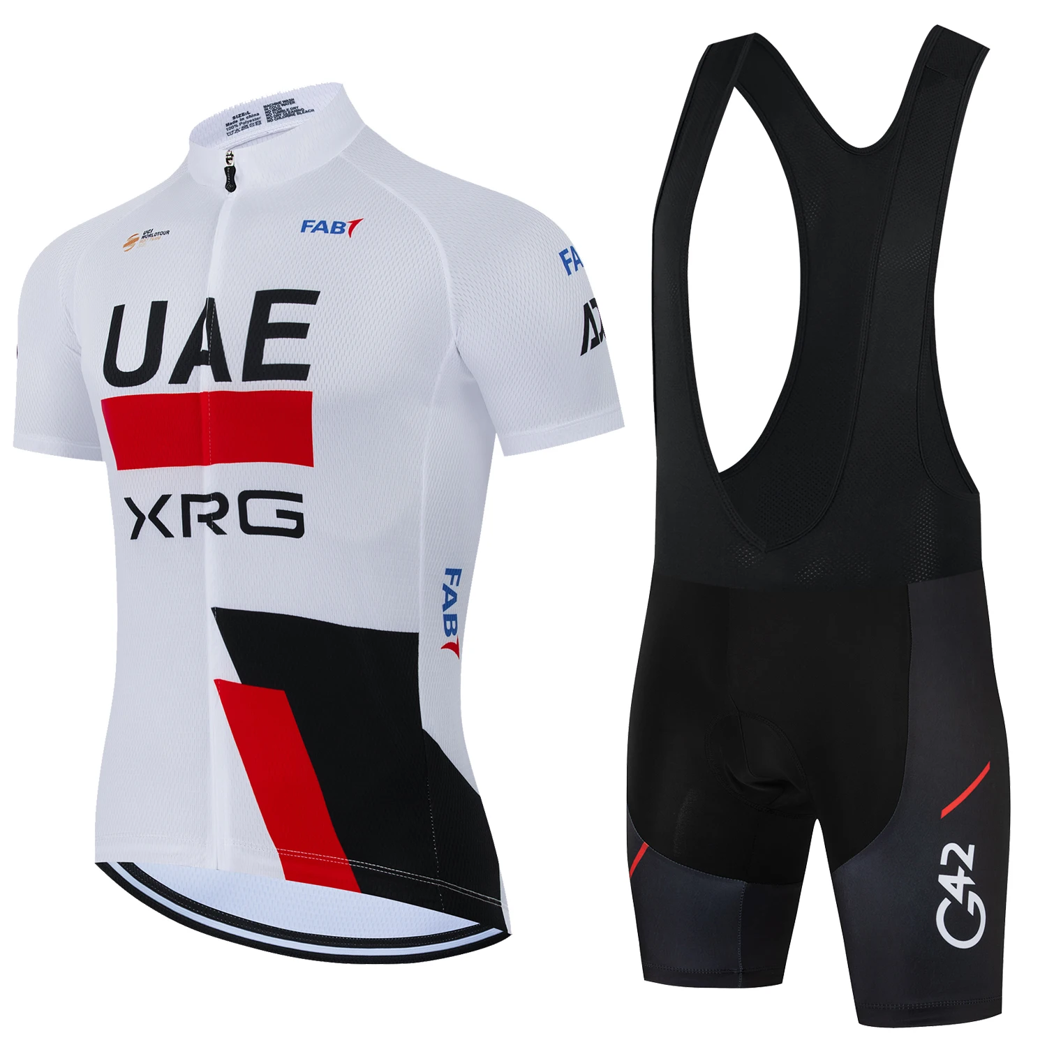 

Комплект велоформы ОАЭ 2026 для мужчин: футболка с коротким рукавом, одежда для велоспорта, униформа для MTB, летняя велоодежда