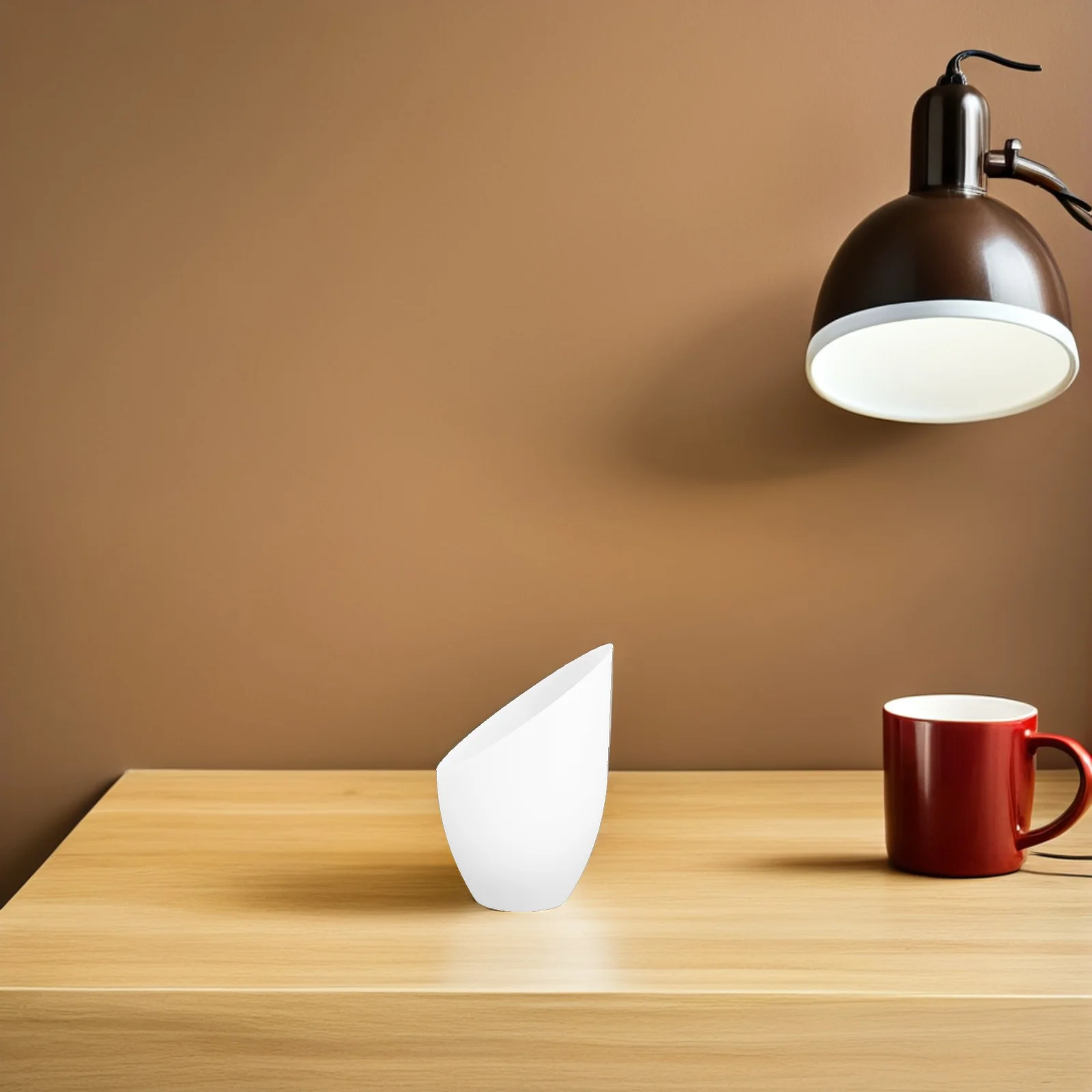 

5Pcs Horseshoe Lamp Shade Protective Decorative Cover for Desk Table Lamp Bedroom Office Lamp-Chimney Light Shade