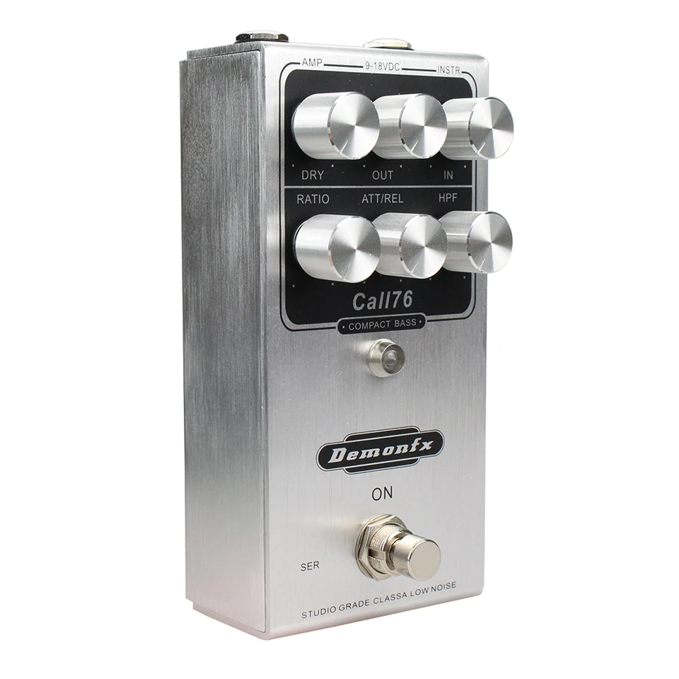 High Quantity Call76 NEW Demonfx Compact Bass Guitar Effect Pedal