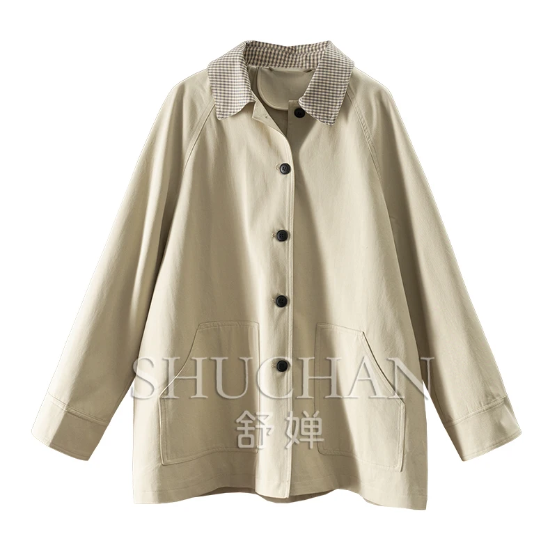 Casacos De Inverno Feminino 2025 Spring Abrigo Blanco Mujer Elegante  Trench Coat for Women