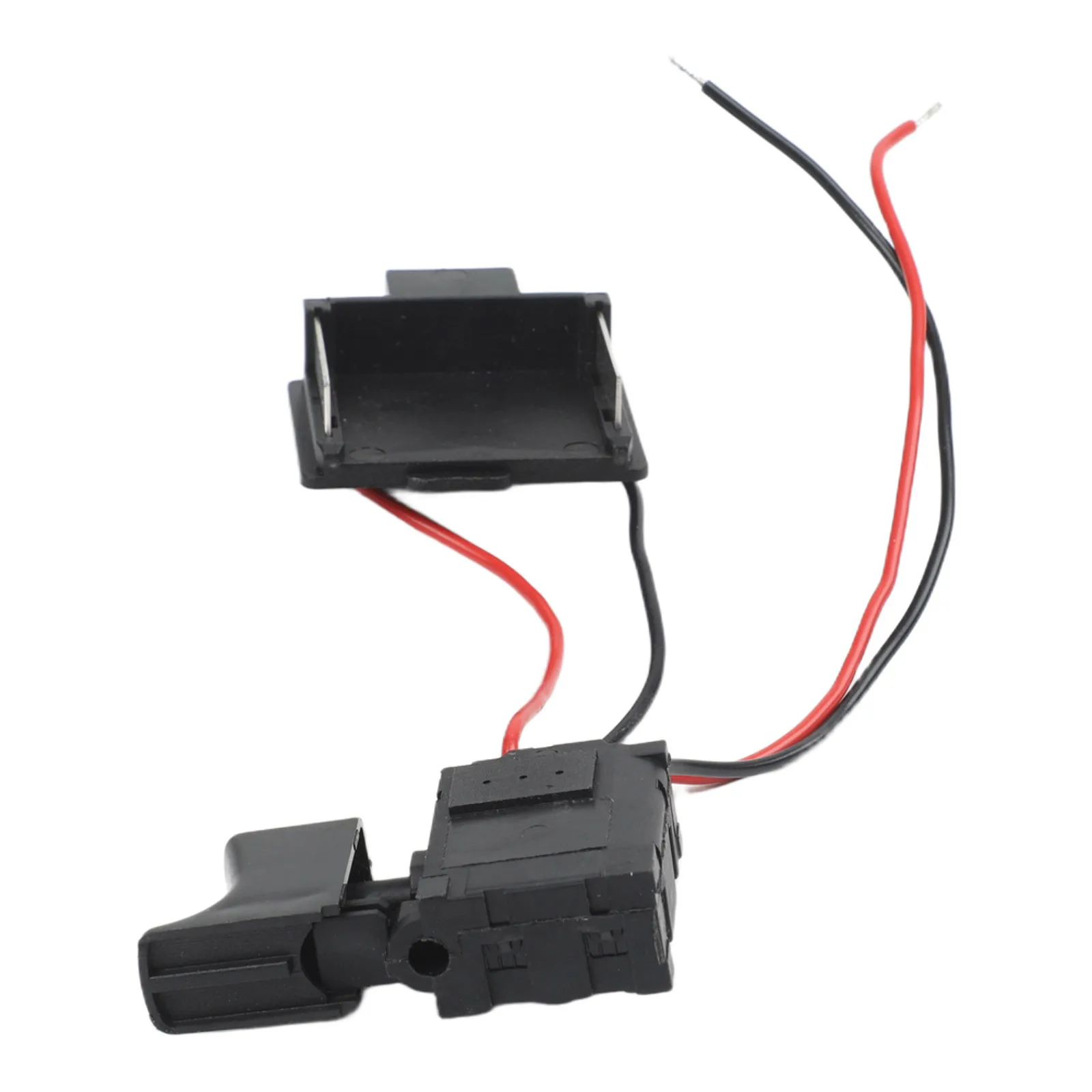 16A 5E4 Trigger Switch DC 7.2-24V Lawn Maintenance Blower Repair Battery Compatible Single Pole 5E4 Lifespan Metal Housing